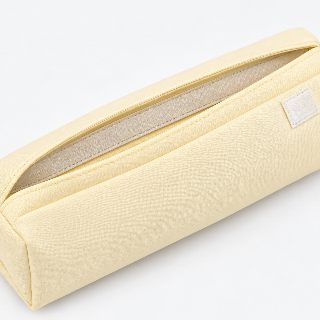 Pencil case / Cream Tan