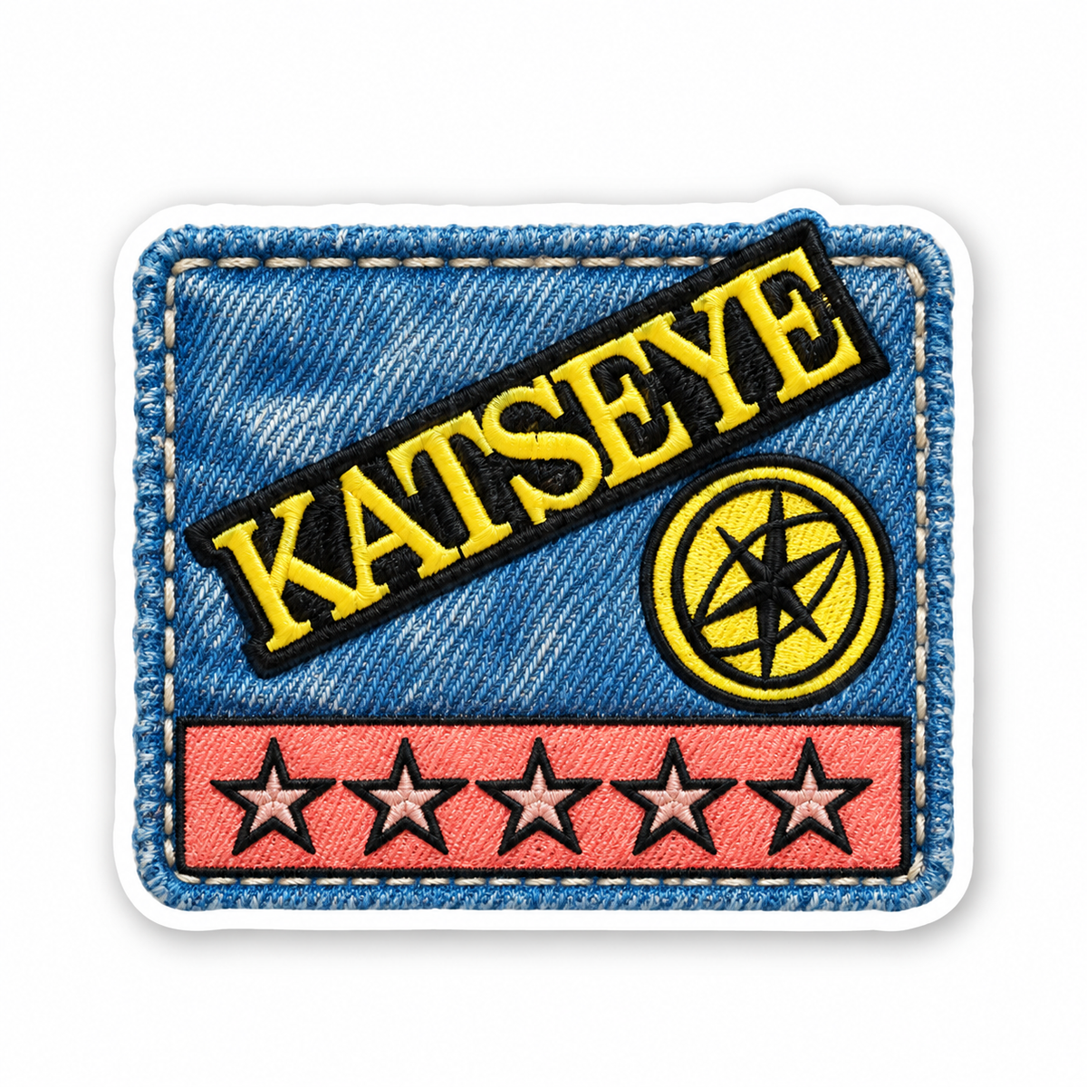 Cool Girl Patch Stickers